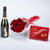 Prosecco With Roses and Chocolate