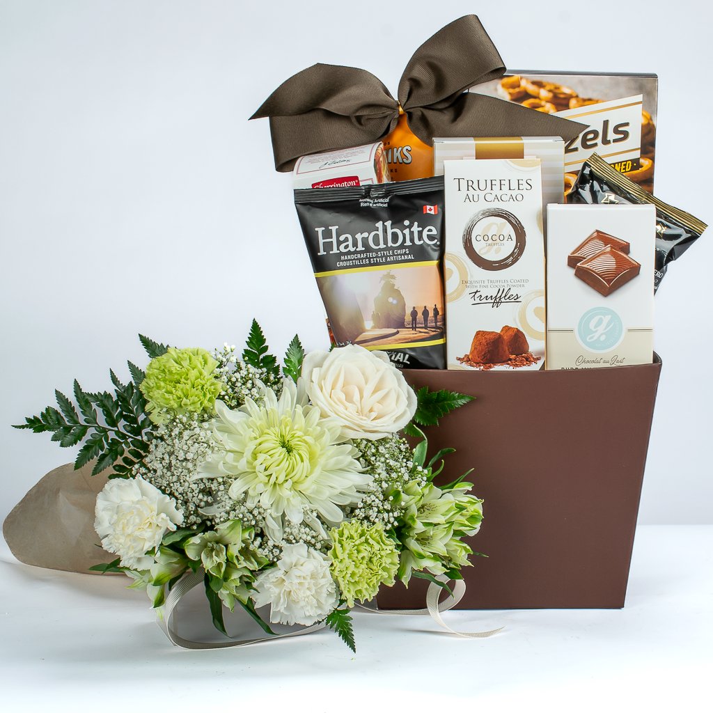 Truffles And Cookies With Flowers