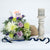 Pillar Candle And Bouquet