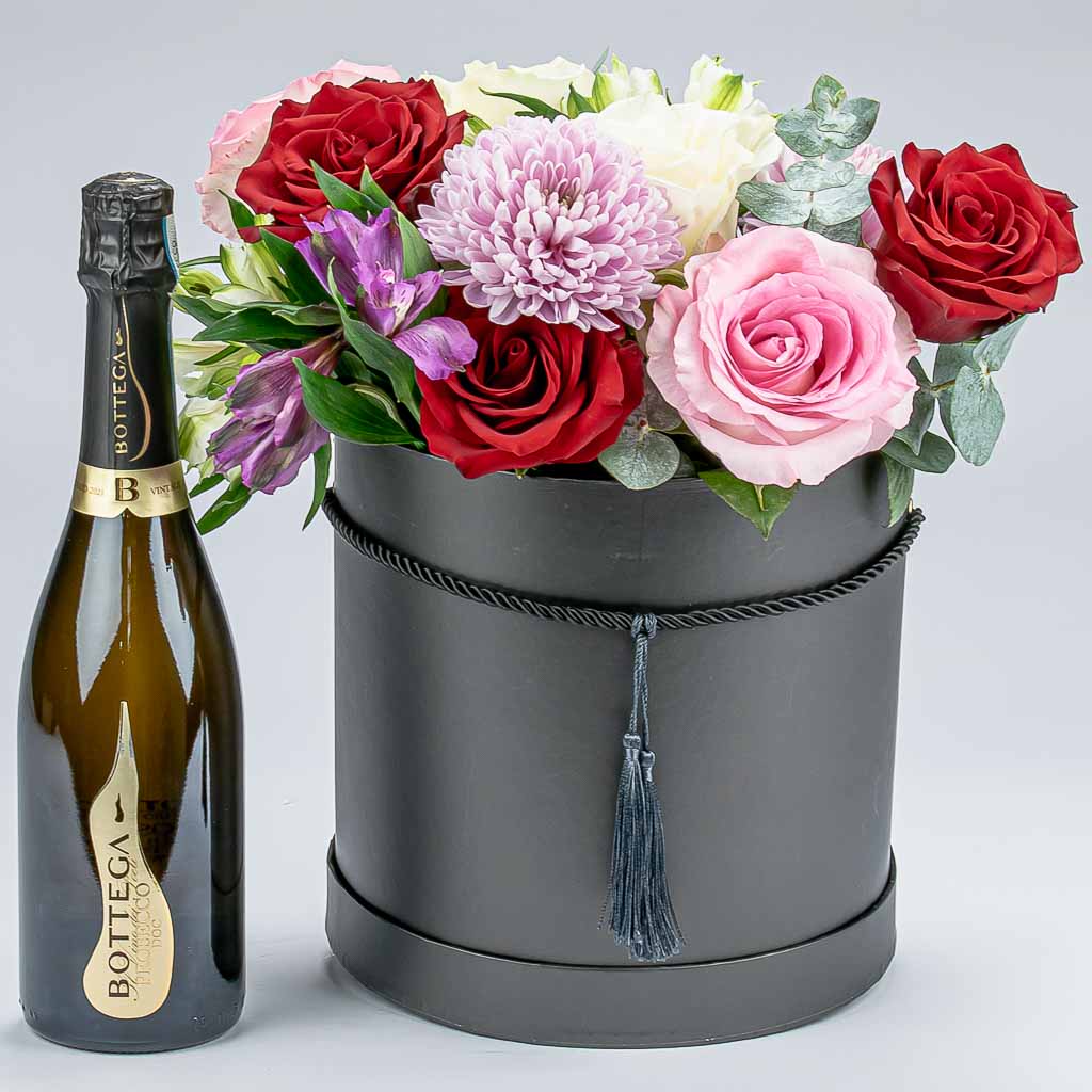 Prosecco Flower Box