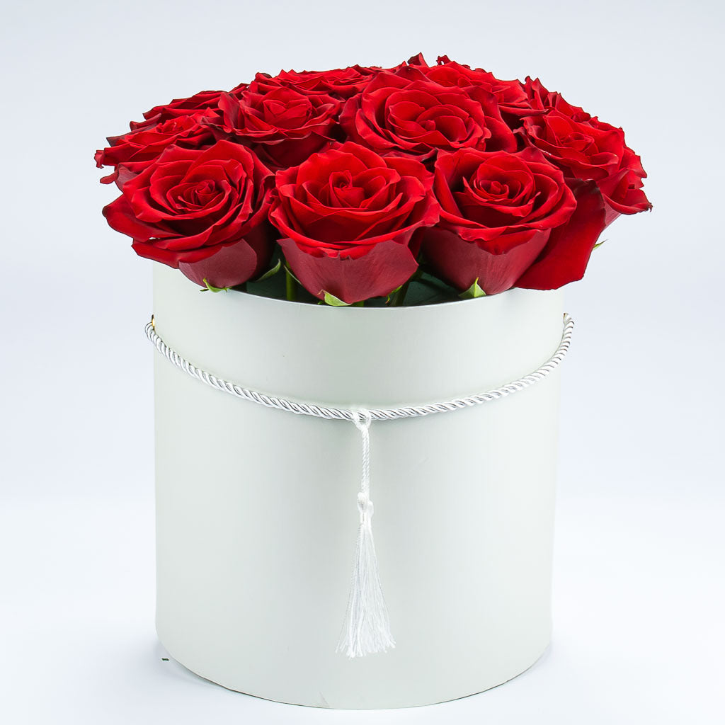 Red Rose Flower Box