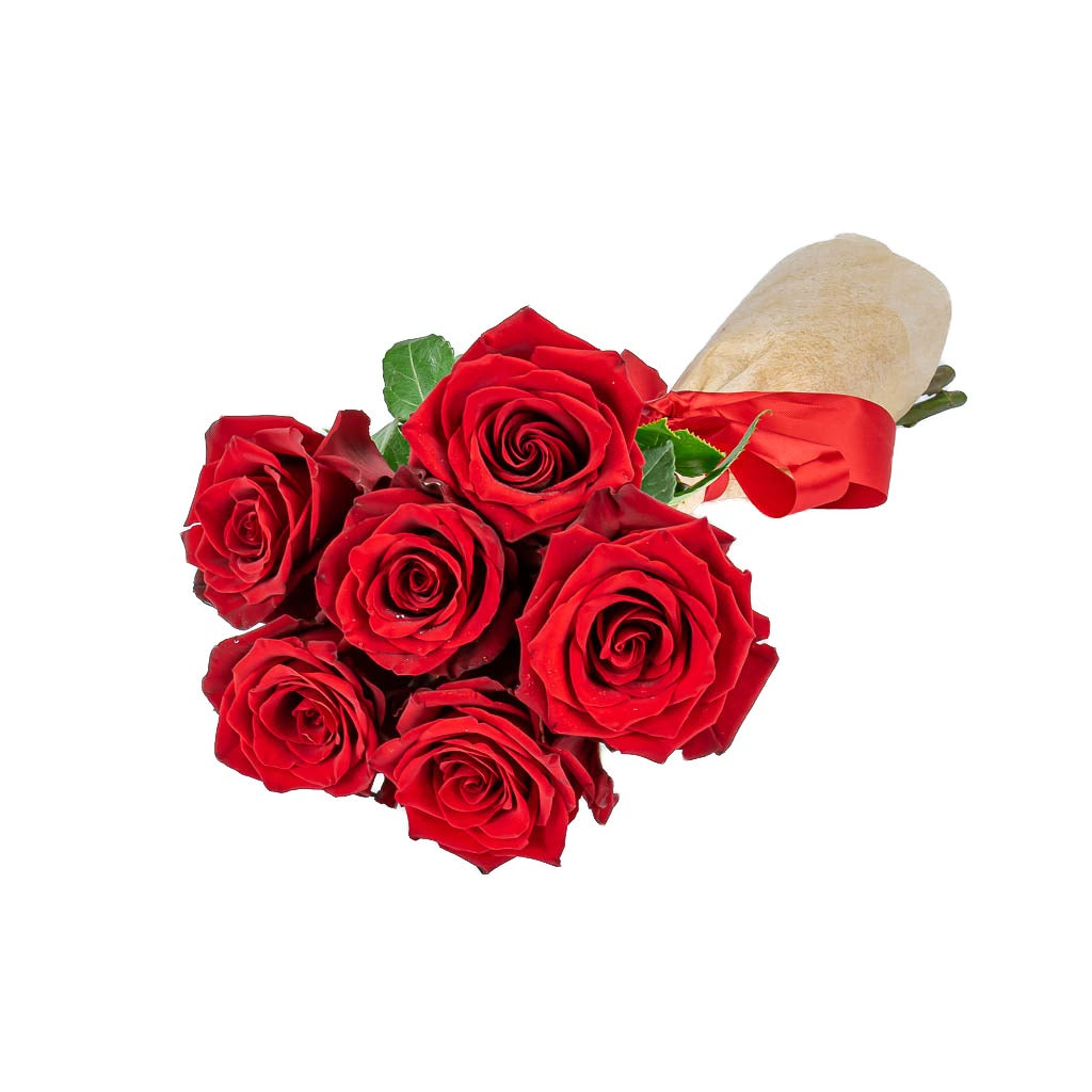 Six Roses Red Six Red Roses Delivery - MY FLOWERS