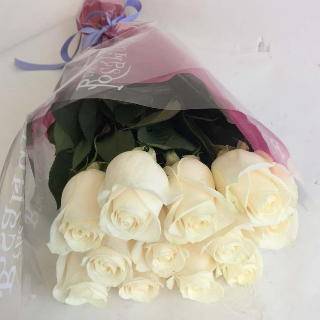 24 White Rose Gift