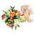 Flower Arrangement and Teddy Bear