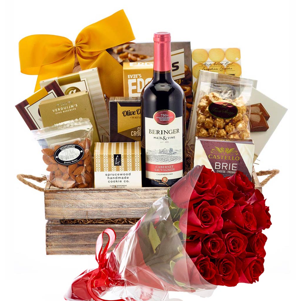  California Wine and Roses Amazing Crate