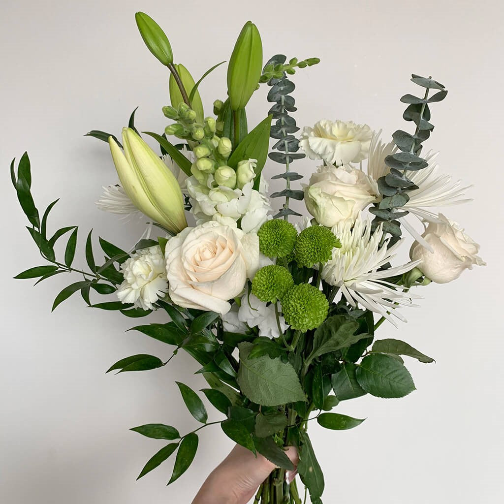 White Flower Bouquet Arrangement