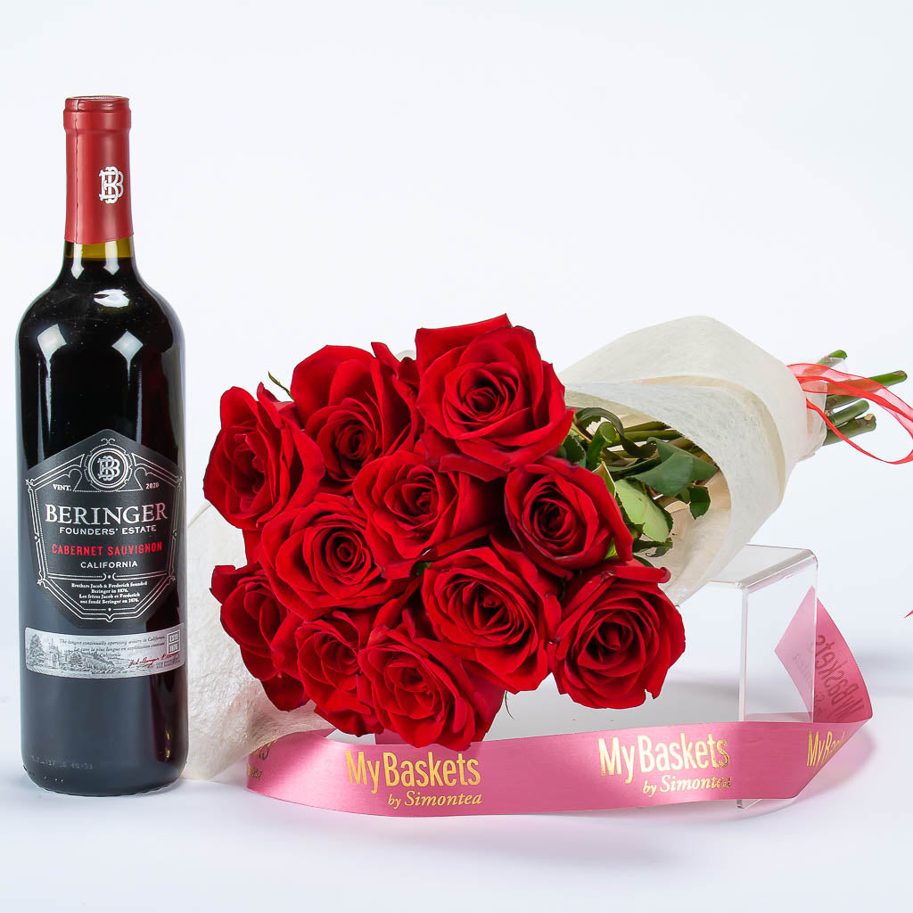 Classic Cabernet and Roses